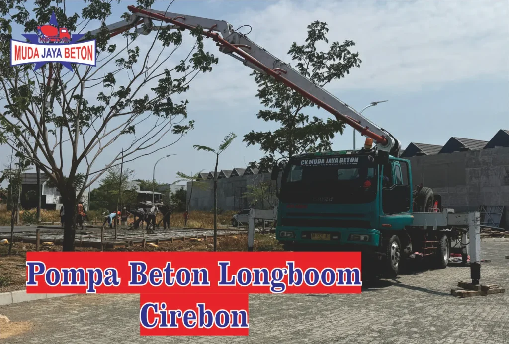 Pompa beton longboom cirebon